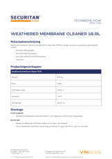 Securitan weathered membrane cleaner - TF